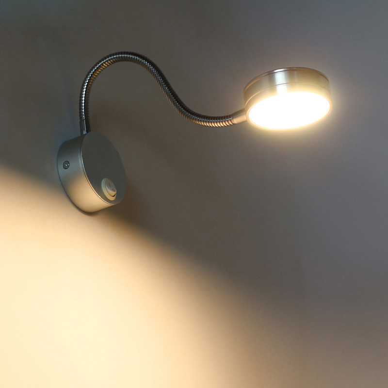 Gooseneck Reading Wall Lamp LE - Book Light Flexible avaliação e preço