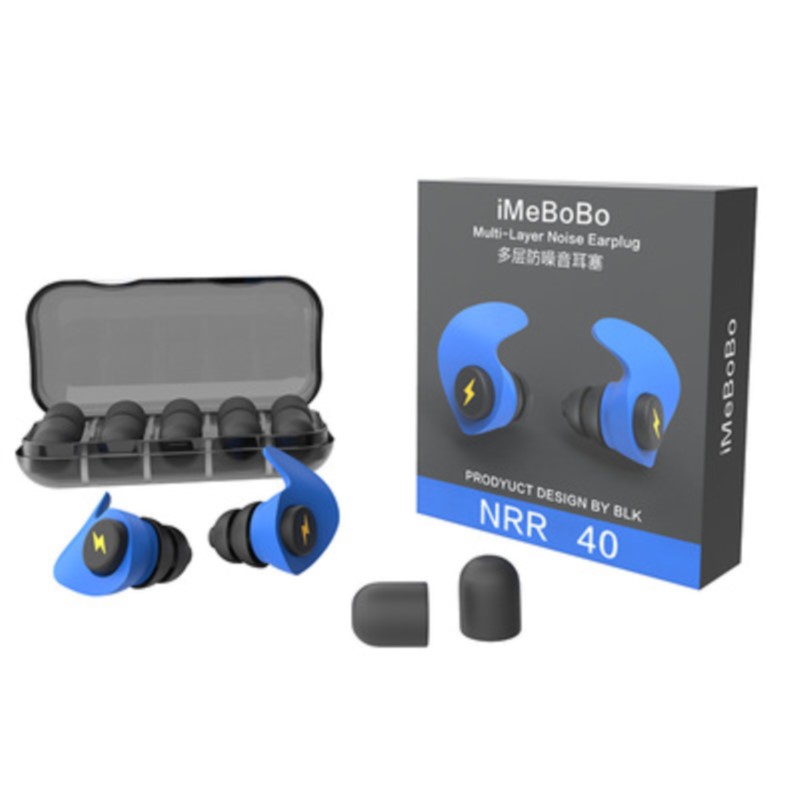 1 Set Silicone+Sponge Sleeping - Earplug Set Foam avaliação e preço