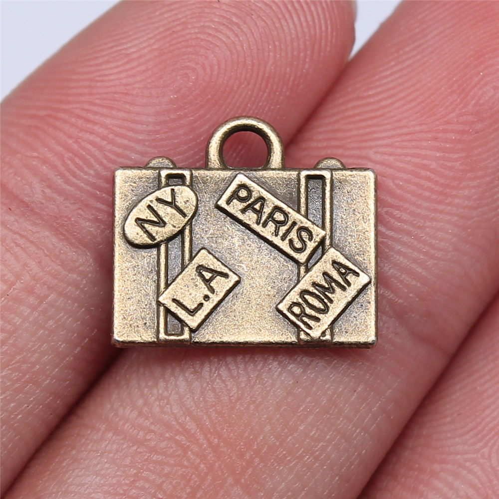 WYSIWYG 5pcs 15x16mm Charms Tr - Travel Accessories New York avaliação e preço