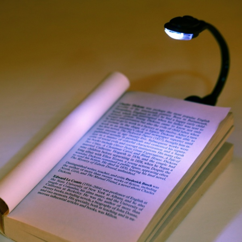 Mini Flexible Clip-on Bright B - Book Light Flexible avaliação e preço