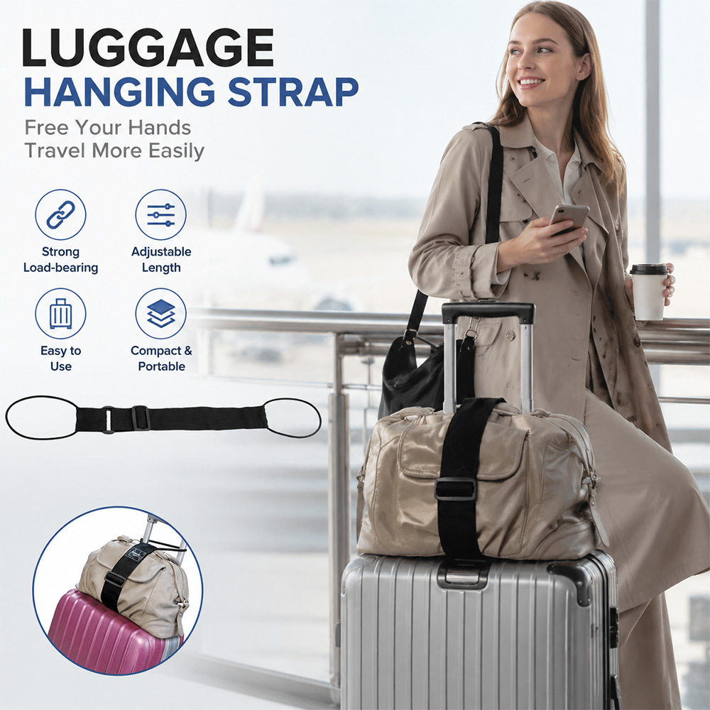 Versatile Luggage Elastic Stra - Travel Accessories Luggage Straps avaliação e preço