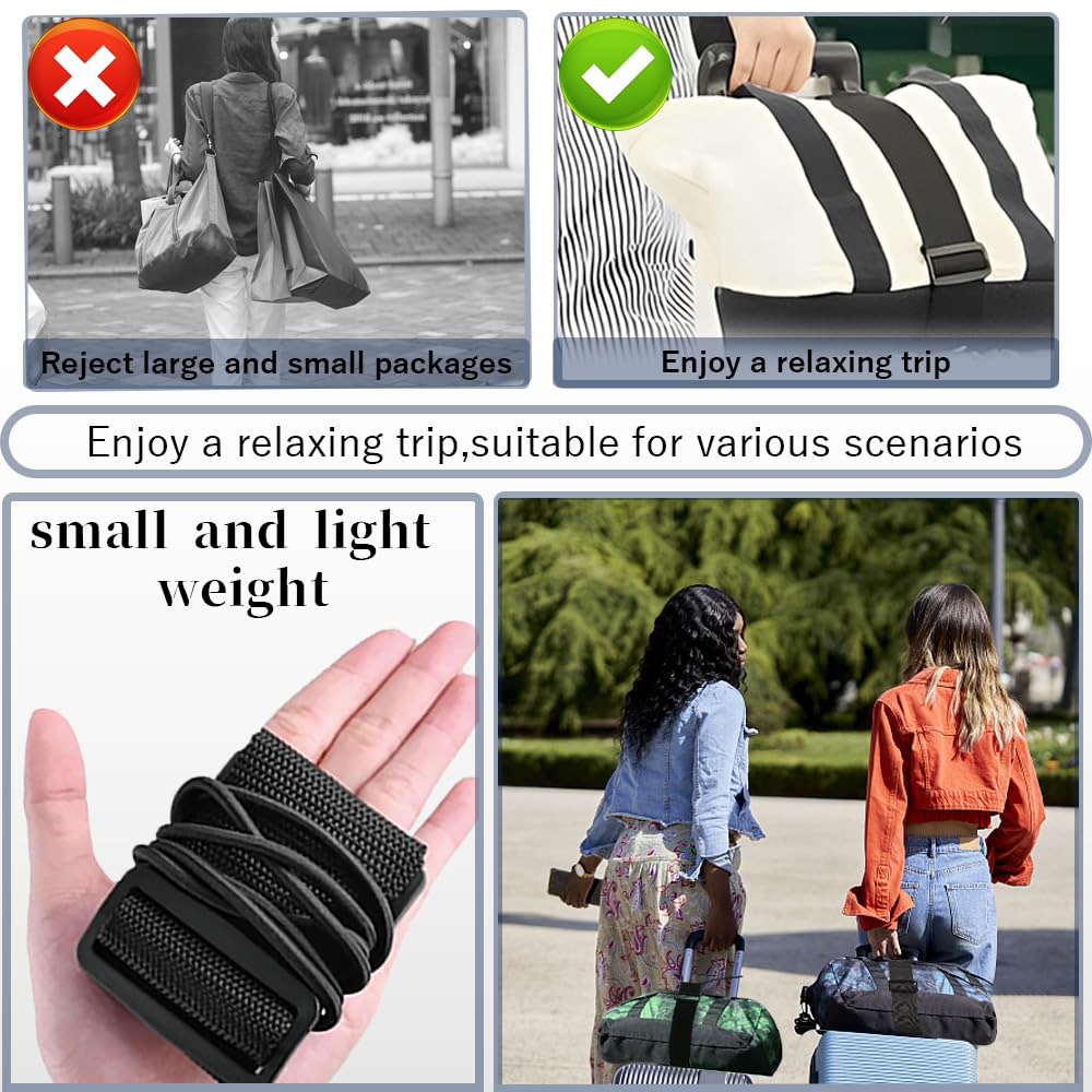 Versatile Luggage Elastic Stra - Travel Accessories Luggage Straps avaliação e preço
