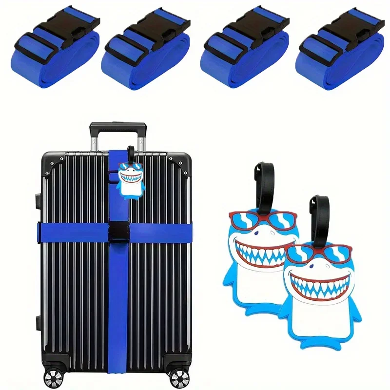 6 Pack Luggage Straps Luggage  - Travel Accessories Luggage Straps avaliação e preço